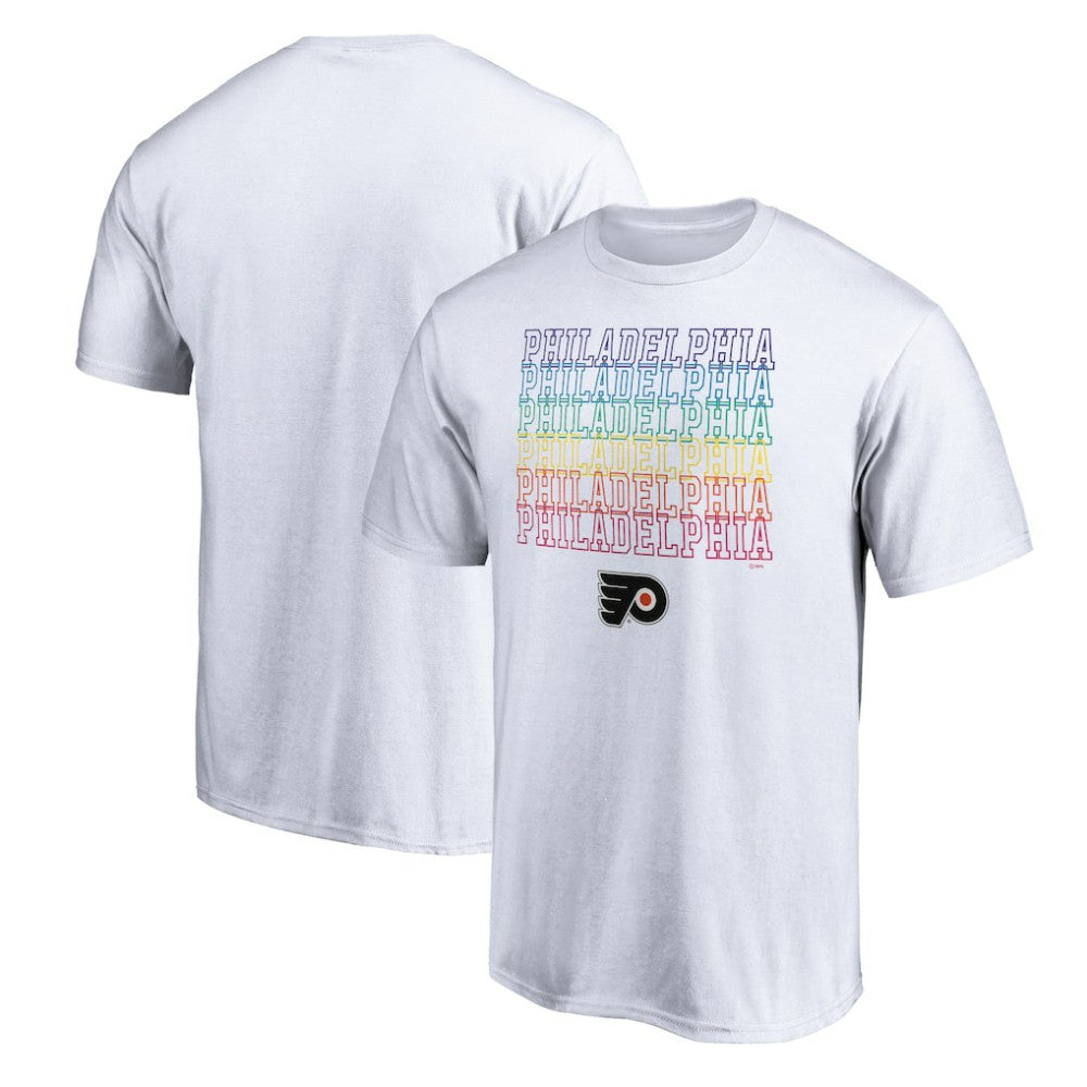 Philadelphia Flyers City Pride T-Shirt - White - NHL