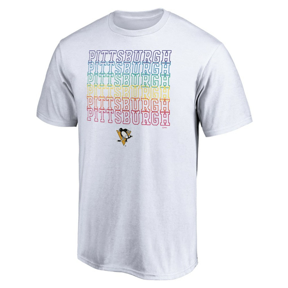 Pittsburgh Penguins City Pride T-Shirt - White - NHL