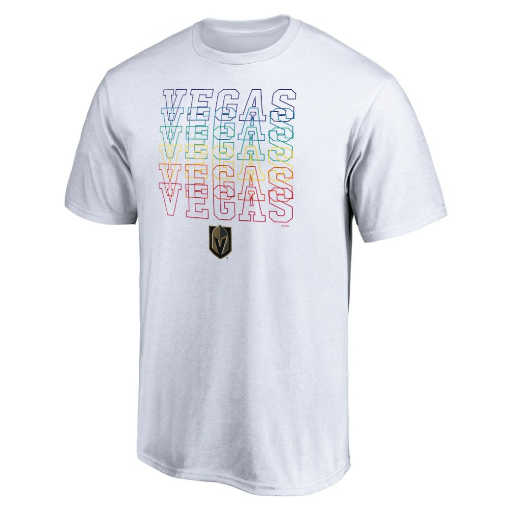 Vegas Golden Knights City Pride T-Shirt - White - NHL