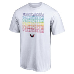 Washington Capitals City Pride T-Shirt - White - NHL
