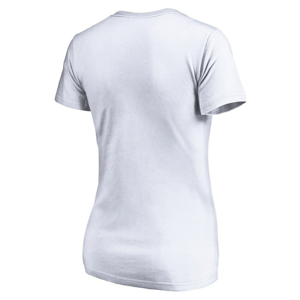 St. Louis Blues Women's City Pride V-Neck T-Shirt - White - NHL