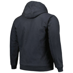 Seattle Seahawks Dunbrooke Big & Tall Dakota Canvas Hoodie Full-Zip Jacket Charcoal | NFL