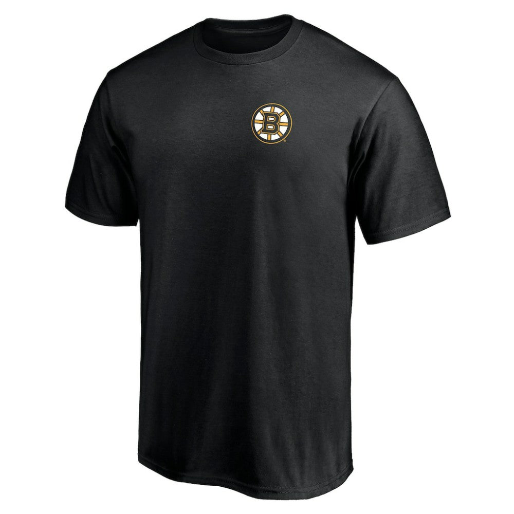 Boston Bruins Number One Dad Logo T-Shirt - Black - NHL