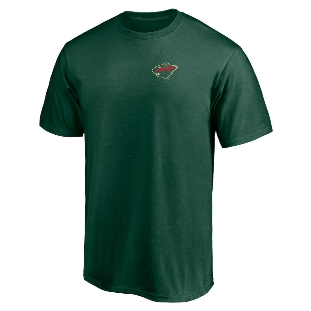 Minnesota Wild Number One Dad Logo T-Shirt - Green - NHL