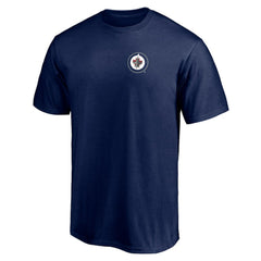 Winnipeg Jets Number One Dad Logo T-Shirt - Navy - NHL