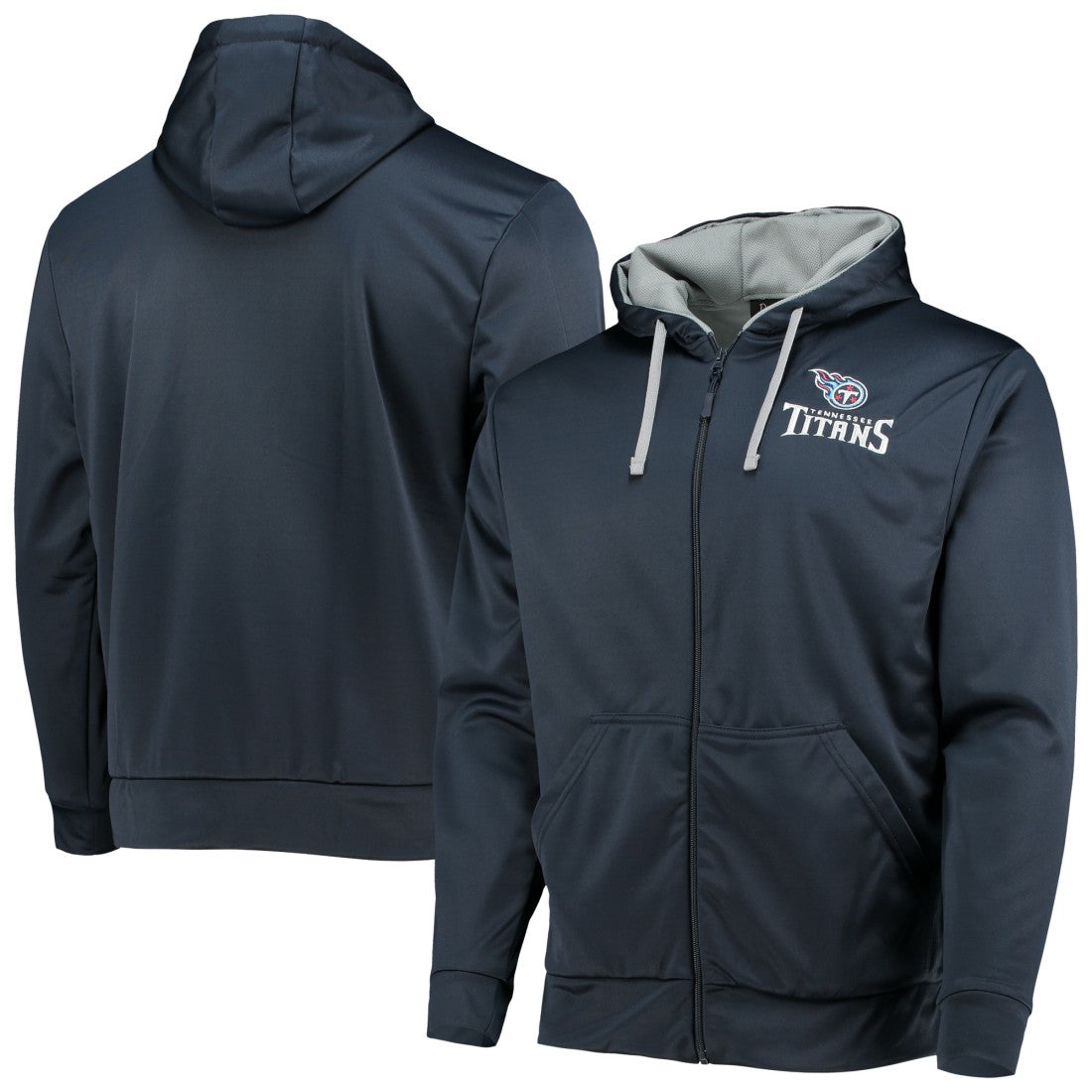 Tennessee Titans Dunbrooke Apprentice Full-Zip Hoodie Navy/Gray | NFL