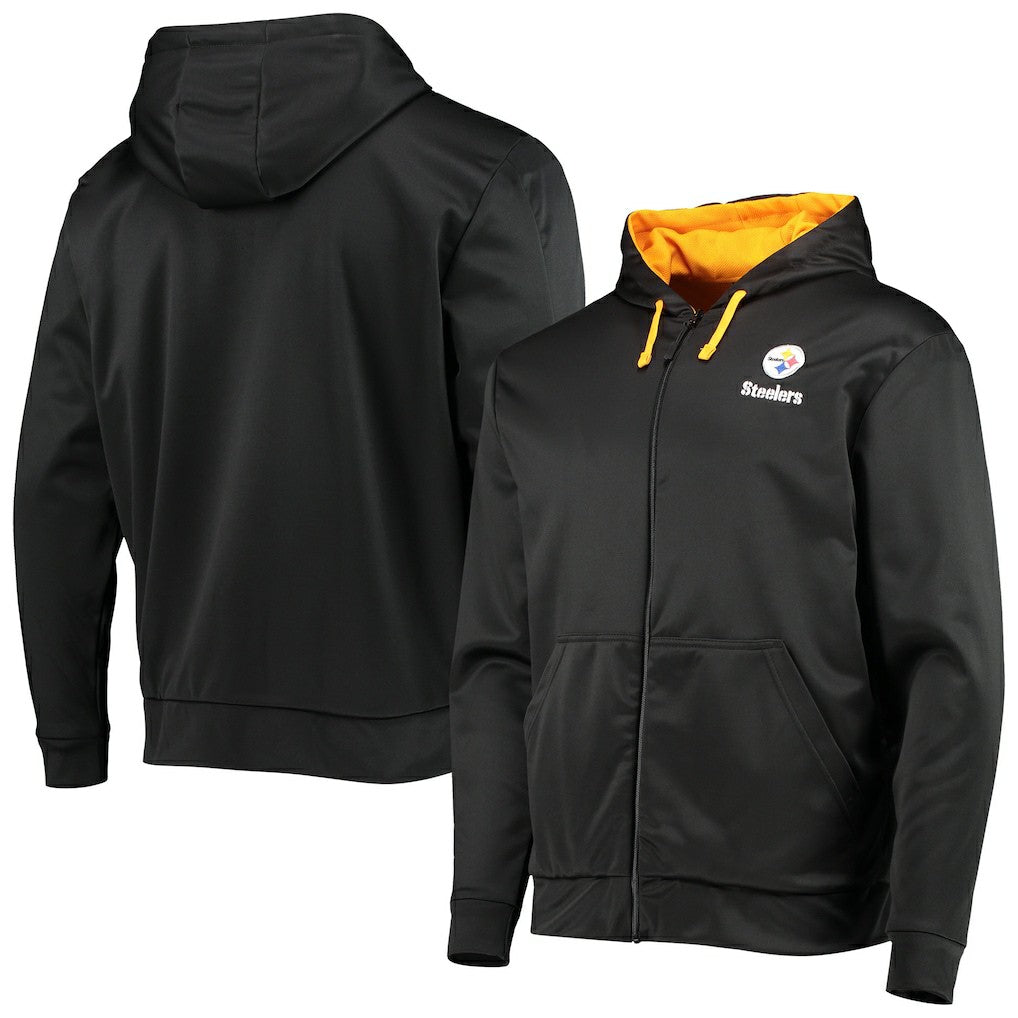 Pittsburgh Steelers Dunbrooke Apprentice Full-Zip Hoodie Black/Gold | NFL