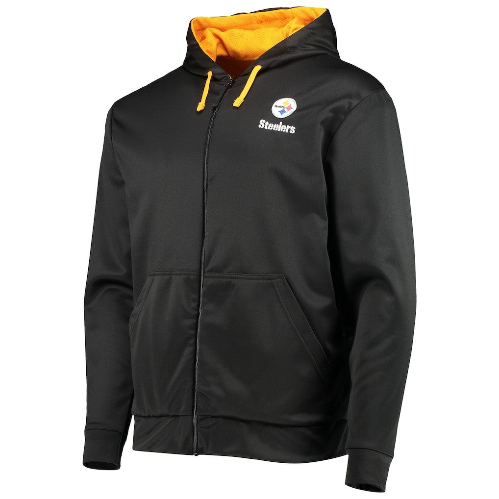 Pittsburgh Steelers Dunbrooke Apprentice Full-Zip Hoodie Black/Gold | NFL