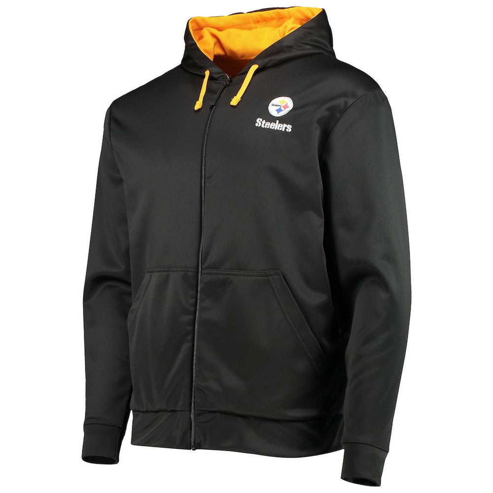 Pittsburgh Steelers Dunbrooke Apprentice Full-Zip Hoodie Black/Gold | NFL