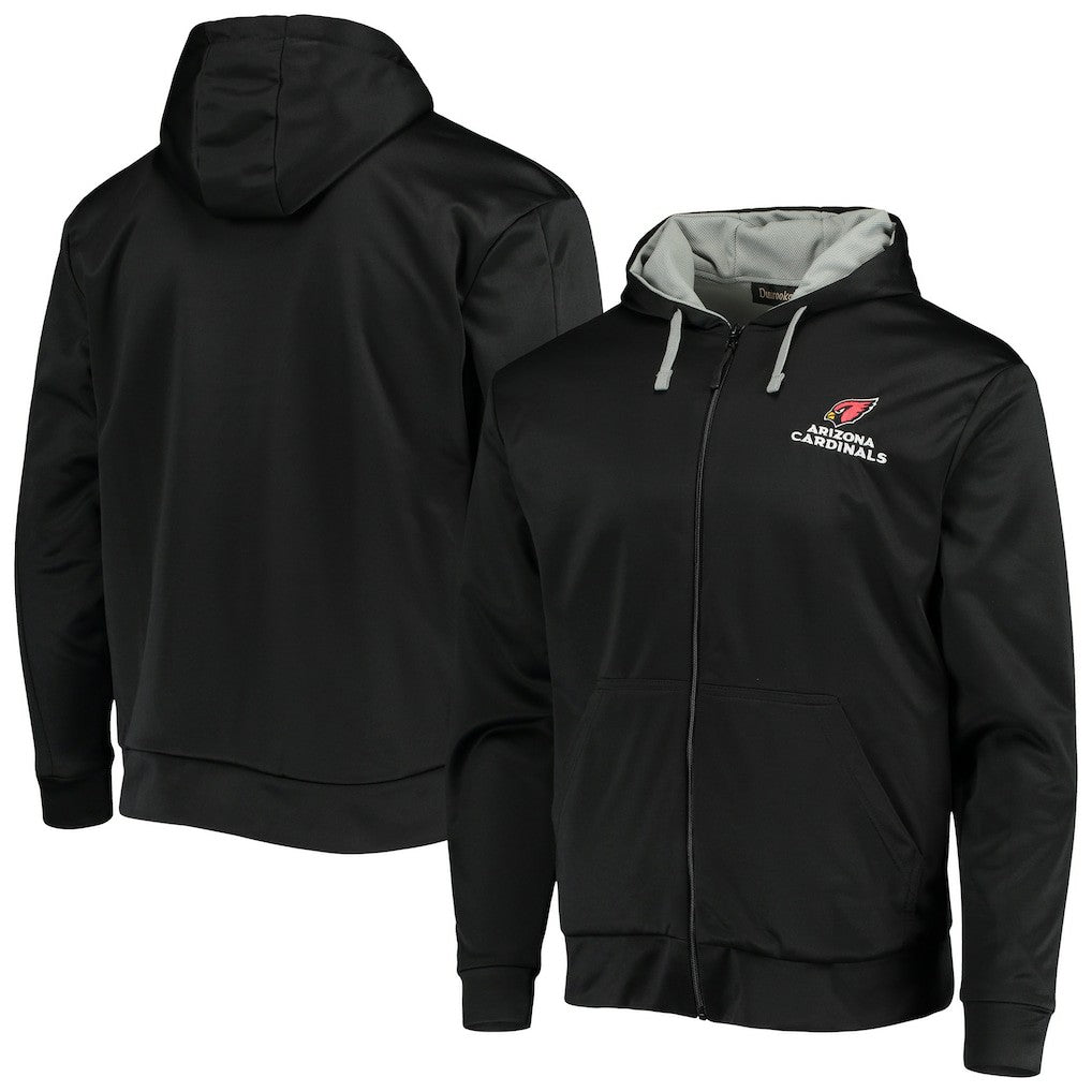 Arizona Cardinals Dunbrooke Apprentice Full-Zip Hoodie Black/Gray | NFL