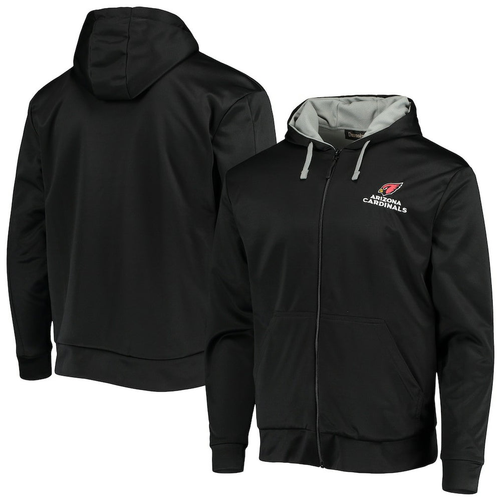 Arizona Cardinals Dunbrooke Apprentice Full-Zip Hoodie Black/Gray | NFL