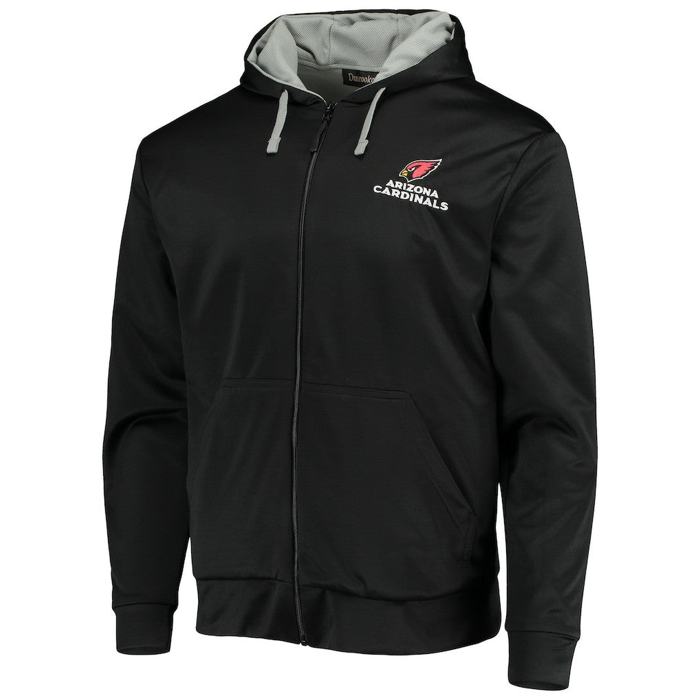 Arizona Cardinals Dunbrooke Apprentice Full-Zip Hoodie Black/Gray | NFL