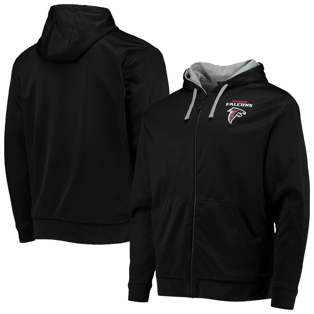 Atlanta Falcons Dunbrooke Apprentice Full-Zip Hoodie Black/Gray | NFL