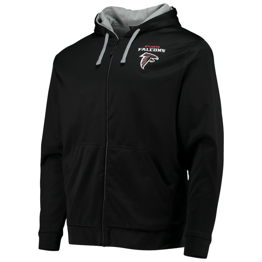 Atlanta Falcons Dunbrooke Apprentice Full-Zip Hoodie Black/Gray | NFL