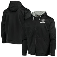 Las Vegas Raiders Dunbrooke Apprentice Full-Zip Hoodie Black/Gray | NFL