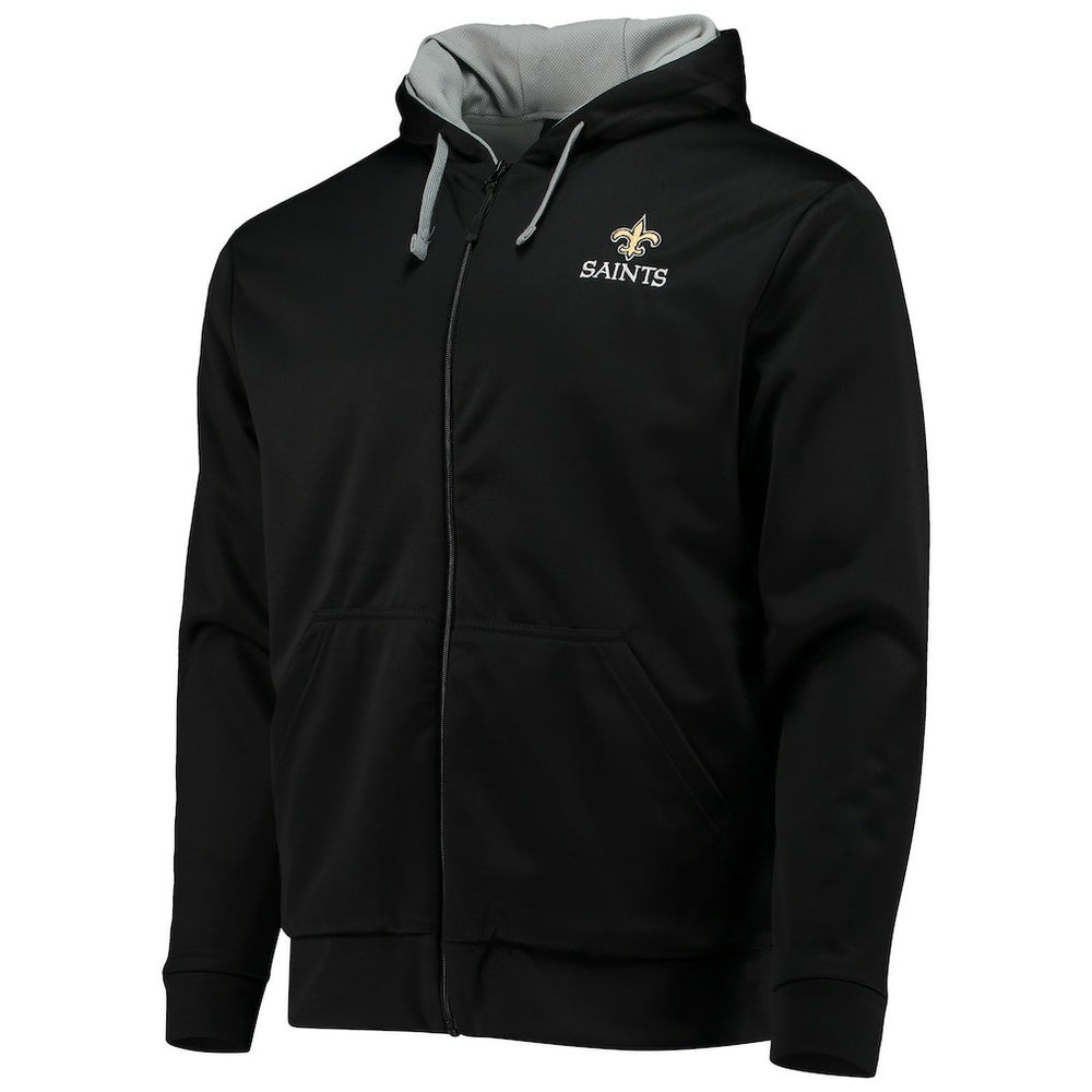 New Orleans Saints Dunbrooke Apprentice Full-Zip Hoodie Black/Gray | NFL