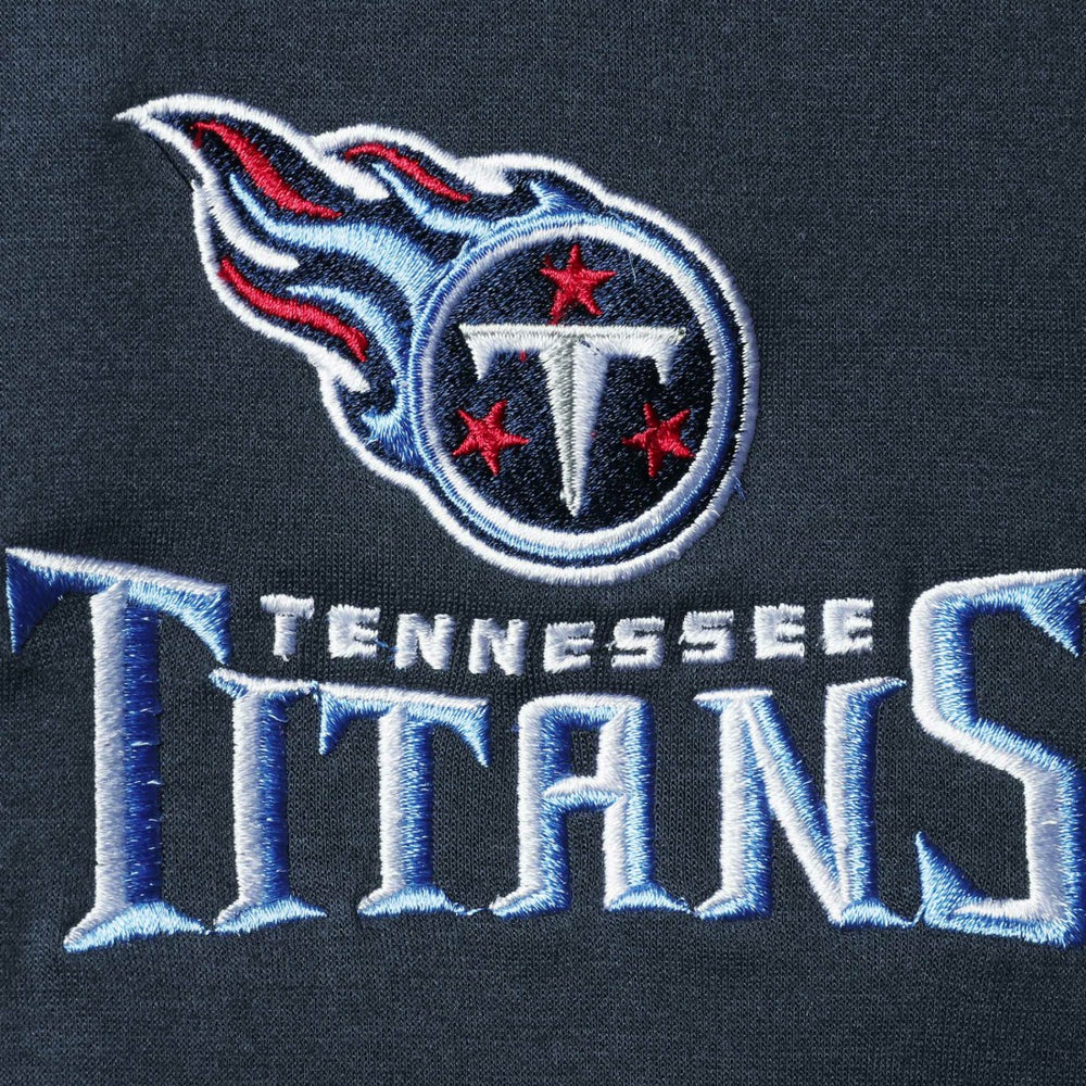 Tennessee Titans Dunbrooke Shag Tri-Blend Full-Zip Raglan Hoodie Navy | NFL