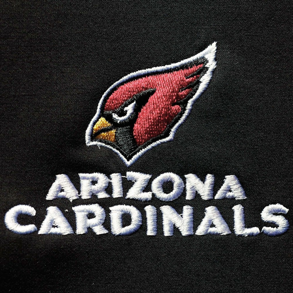 Arizona Cardinals Dunbrooke Shag Tri-Blend Full-Zip Raglan Hoodie Black | NFL