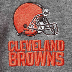Cleveland Browns Dunbrooke Shag Tri-Blend Full-Zip Raglan Hoodie Charcoal | NFL