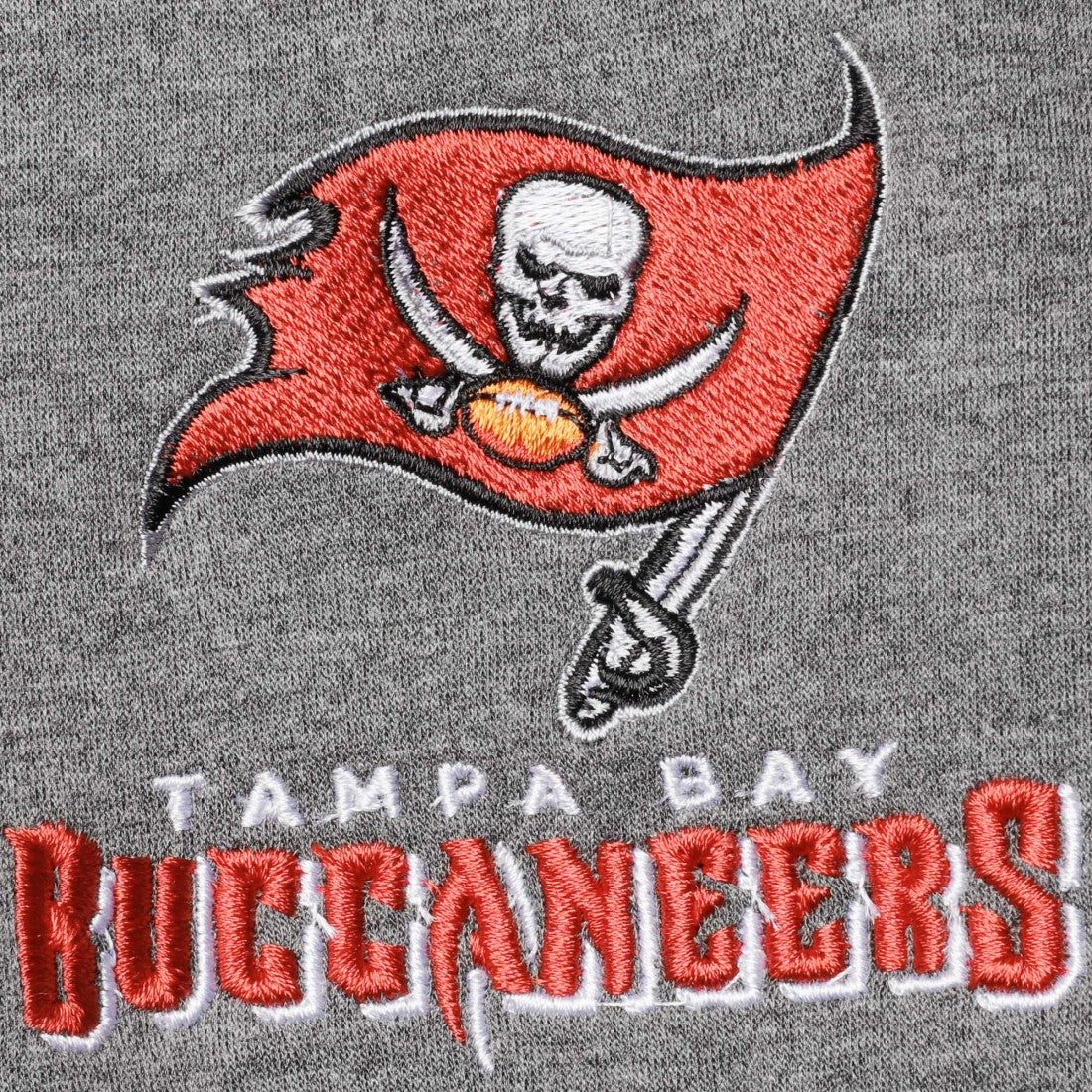 Tampa Bay Buccaneers Dunbrooke Shag Tri-Blend Full-Zip Raglan Hoodie Charcoal | NFL