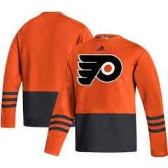 Philadelphia Flyers adidas Logo AEROREADY Pullover Sweater - Orange - NHL