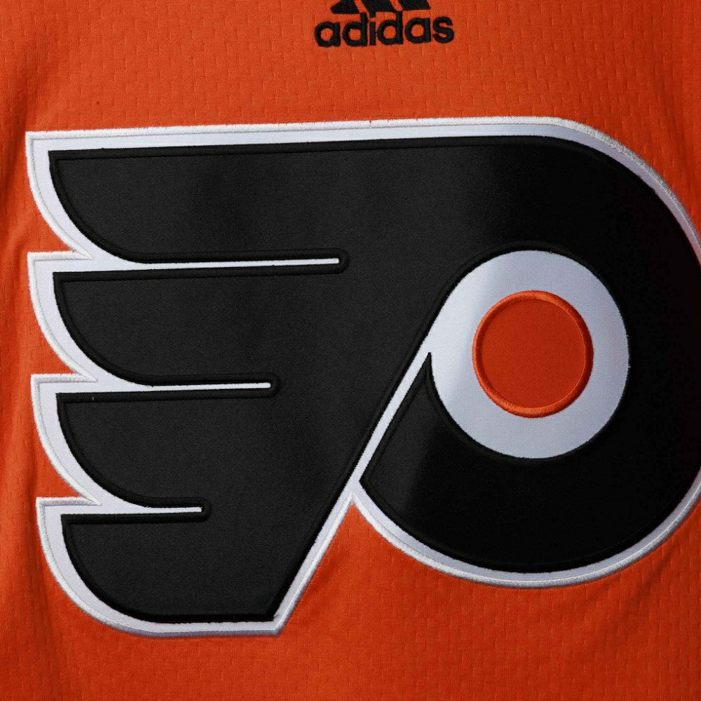 Philadelphia Flyers adidas Logo AEROREADY Pullover Sweater - Orange - NHL