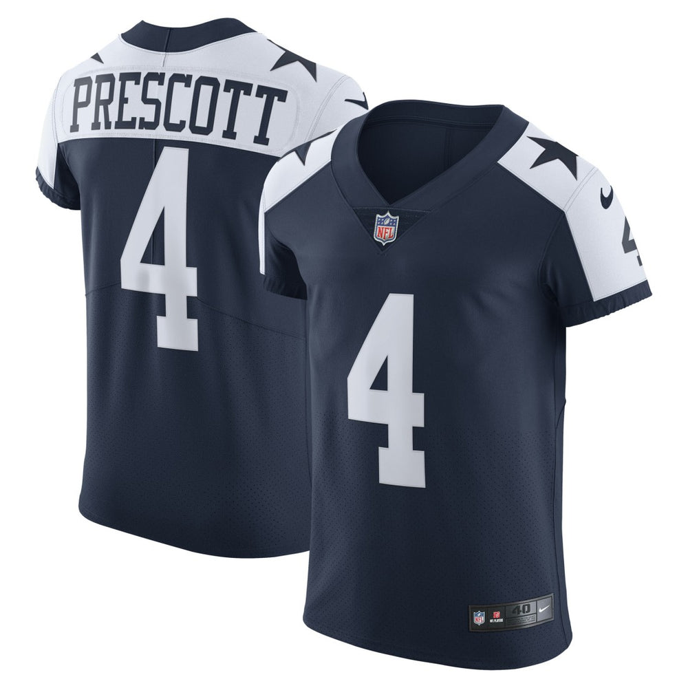 Dak Prescott Dallas Cowboys Alternate Vapor Elite Player Jersey Navy | Nike for Sale