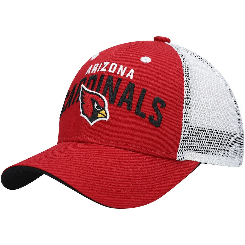 Arizona Cardinals Youth Core Lockup Adjustable Hat Cardinal/White | NFL