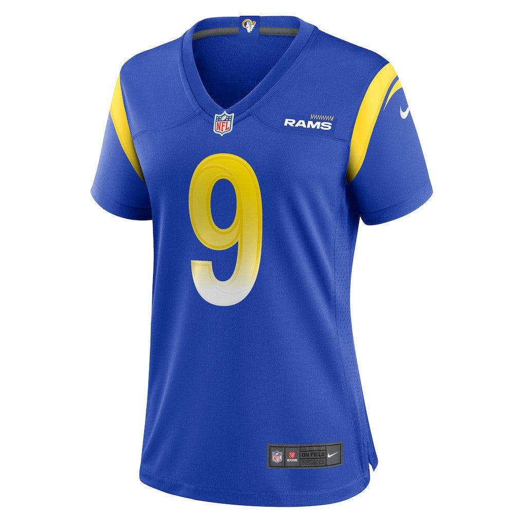 Matthew Stafford Los Angeles Rams Women's Game Jersey Royal | Nike for Sale