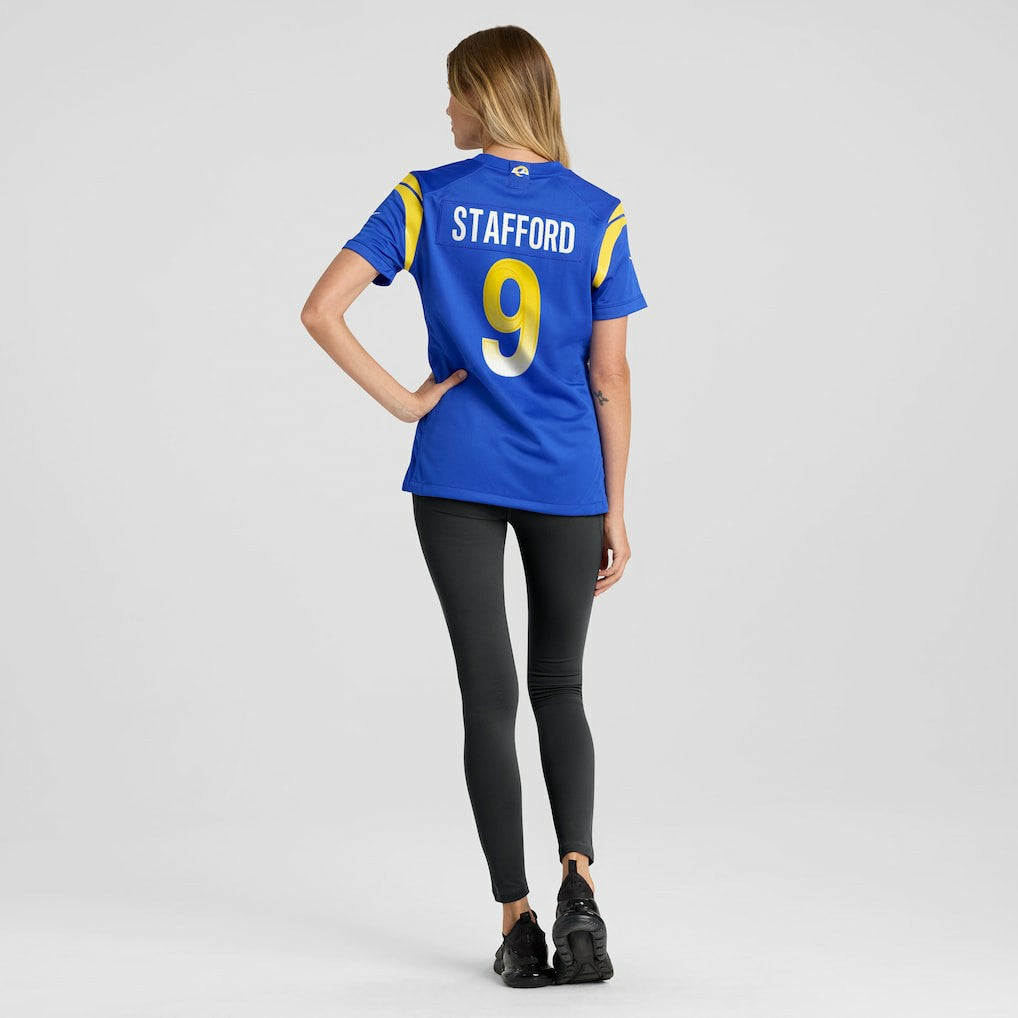 Matthew Stafford Los Angeles Rams Women's Game Jersey Royal | Nike for Sale