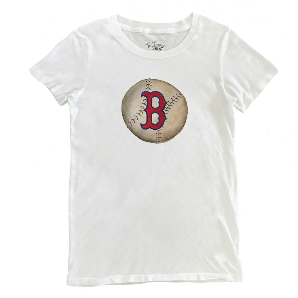 Boston Red Sox Tiny Turnip Women's Stitched Baseball T-Shirt - MLB