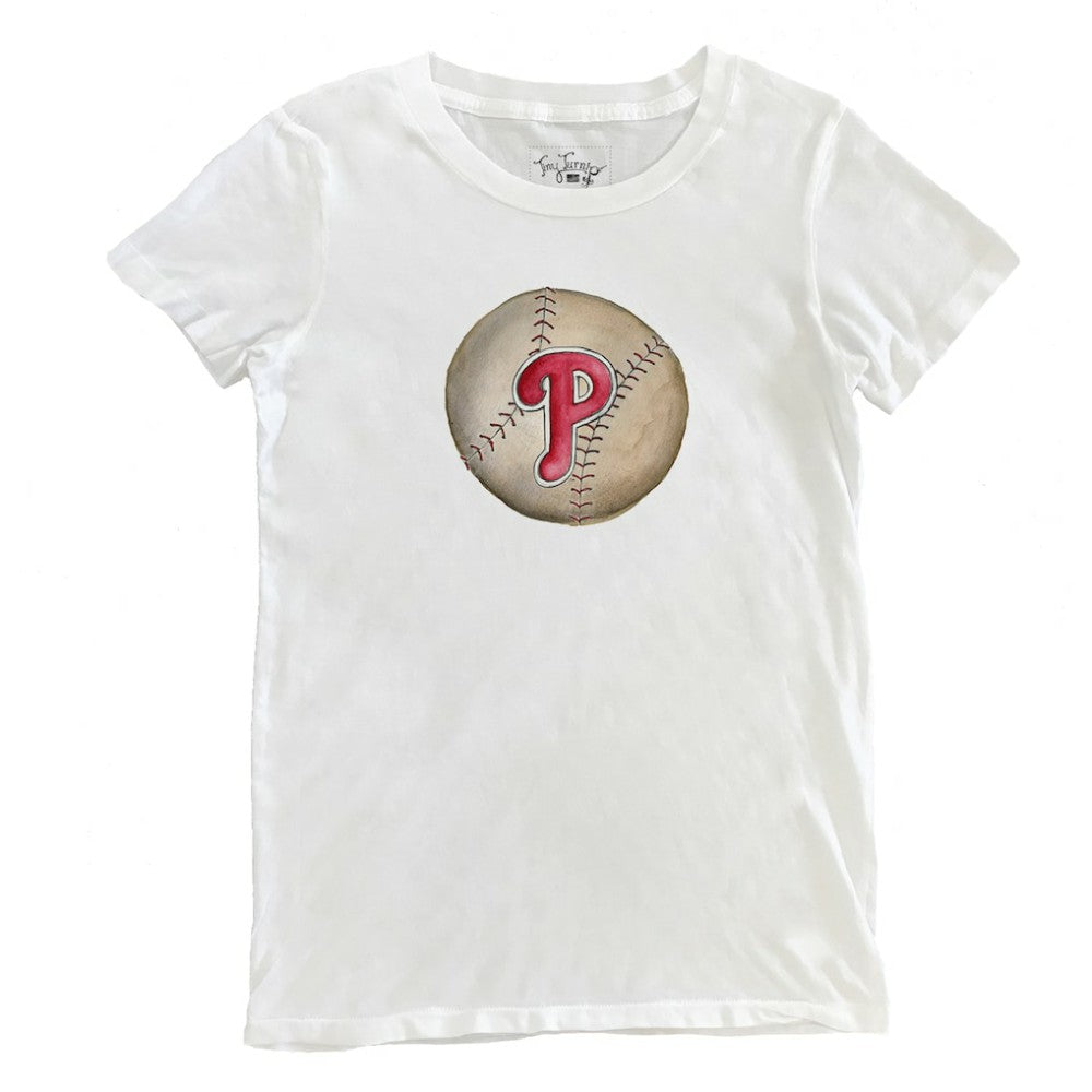 Philadelphia Phillies Tiny Turnip Women's Stitched Baseball T-Shirt - MLB