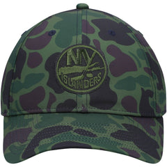 New York Islanders adidas Locker Room Slouch Adjustable Hat - Camo - NHL