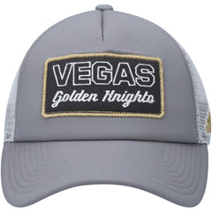 Vegas Golden Knights adidas Locker Room Foam Trucker Snapback Hat - Gray/White - NHL
