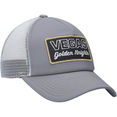 Vegas Golden Knights adidas Locker Room Foam Trucker Snapback Hat - Gray/White - NHL