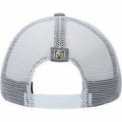 Vegas Golden Knights adidas Locker Room Foam Trucker Snapback Hat - Gray/White - NHL