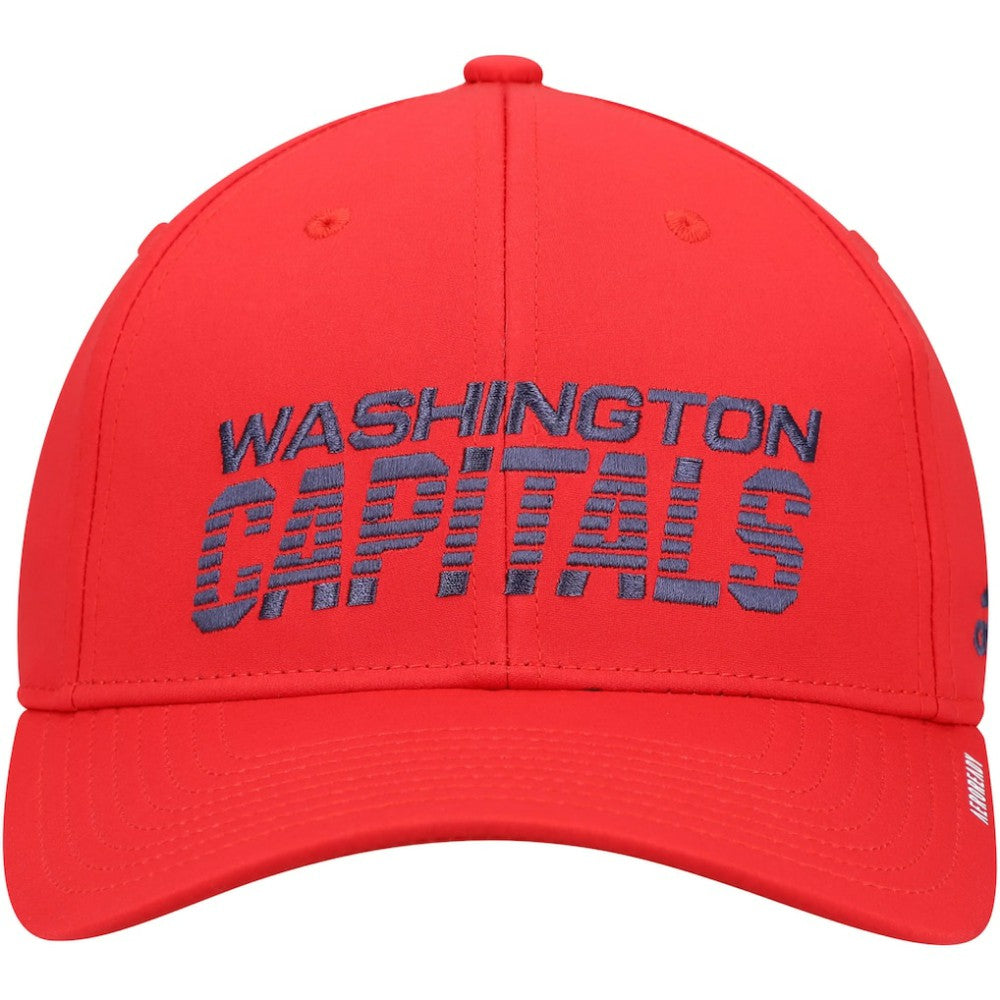 Washington Capitals adidas 2021 Locker Room AEROREADY Flex Hat - Red - NHL