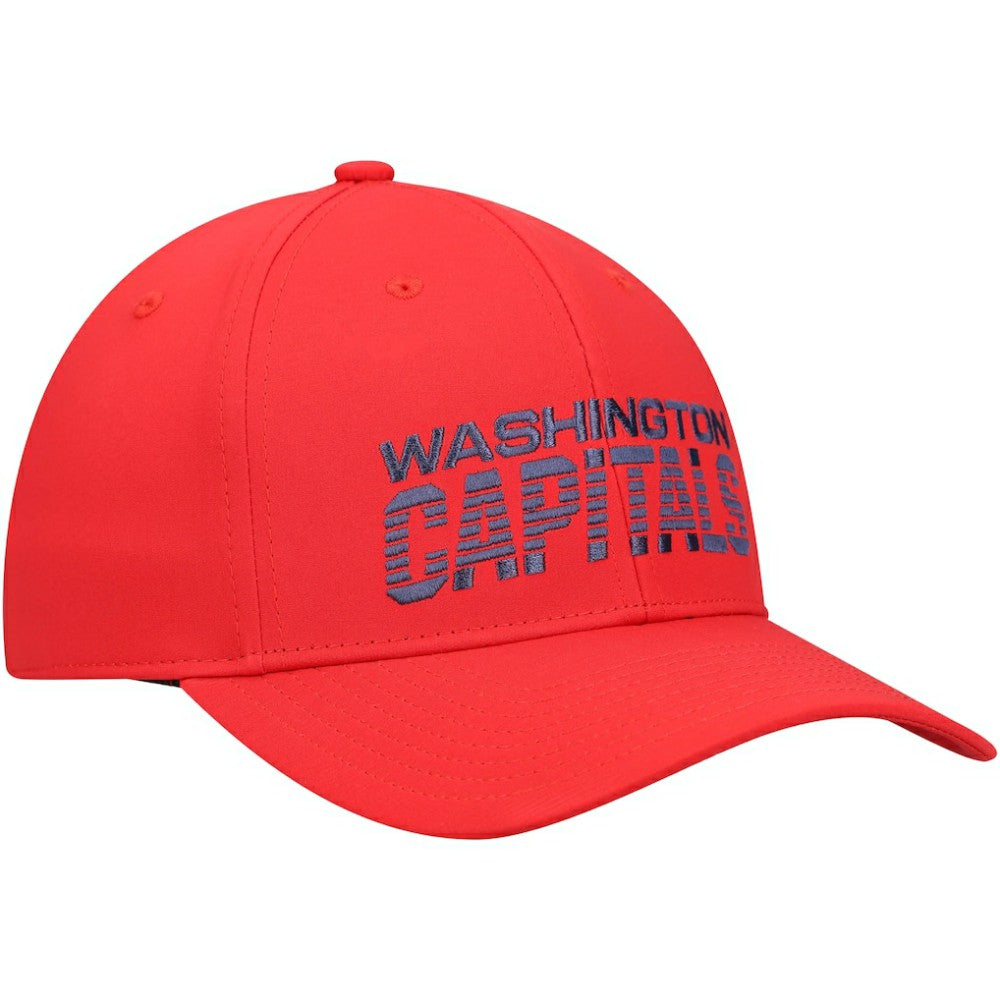 Washington Capitals adidas 2021 Locker Room AEROREADY Flex Hat - Red - NHL