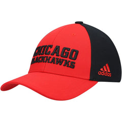 Chicago Blackhawks adidas Locker Room Adjustable Hat - Red - NHL