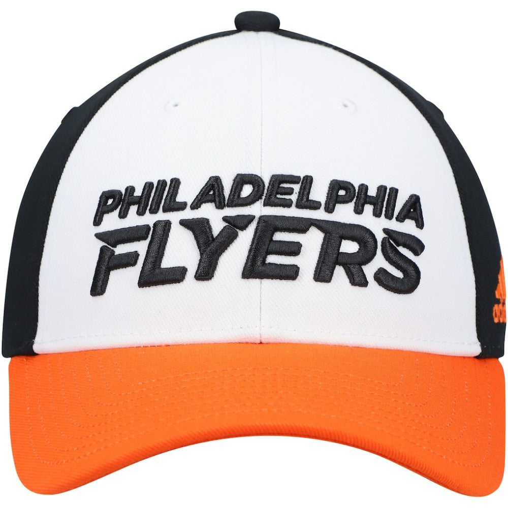 Philadelphia Flyers adidas Locker Room Adjustable Hat - White - NHL