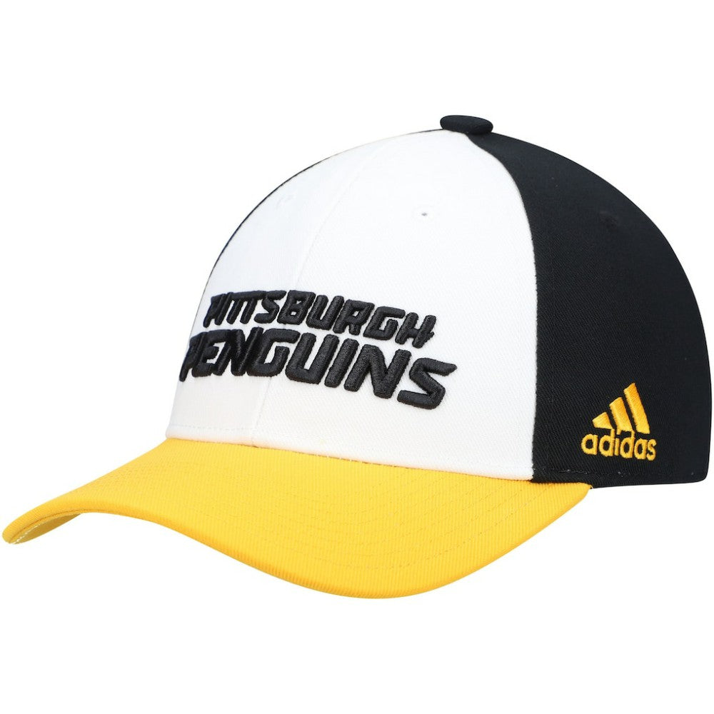 Pittsburgh Penguins adidas Locker Room Adjustable Hat - White - NHL