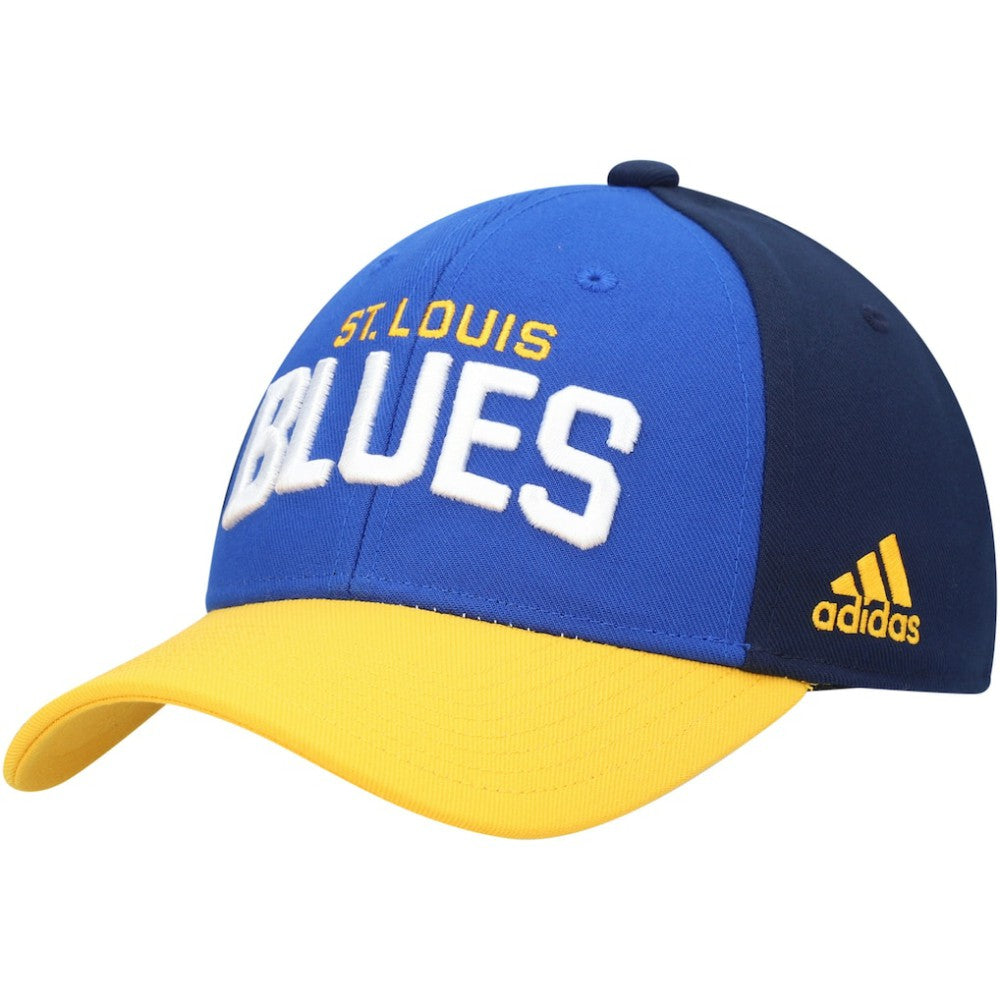 St. Louis Blues adidas Locker Room Adjustable Hat - Blue - NHL