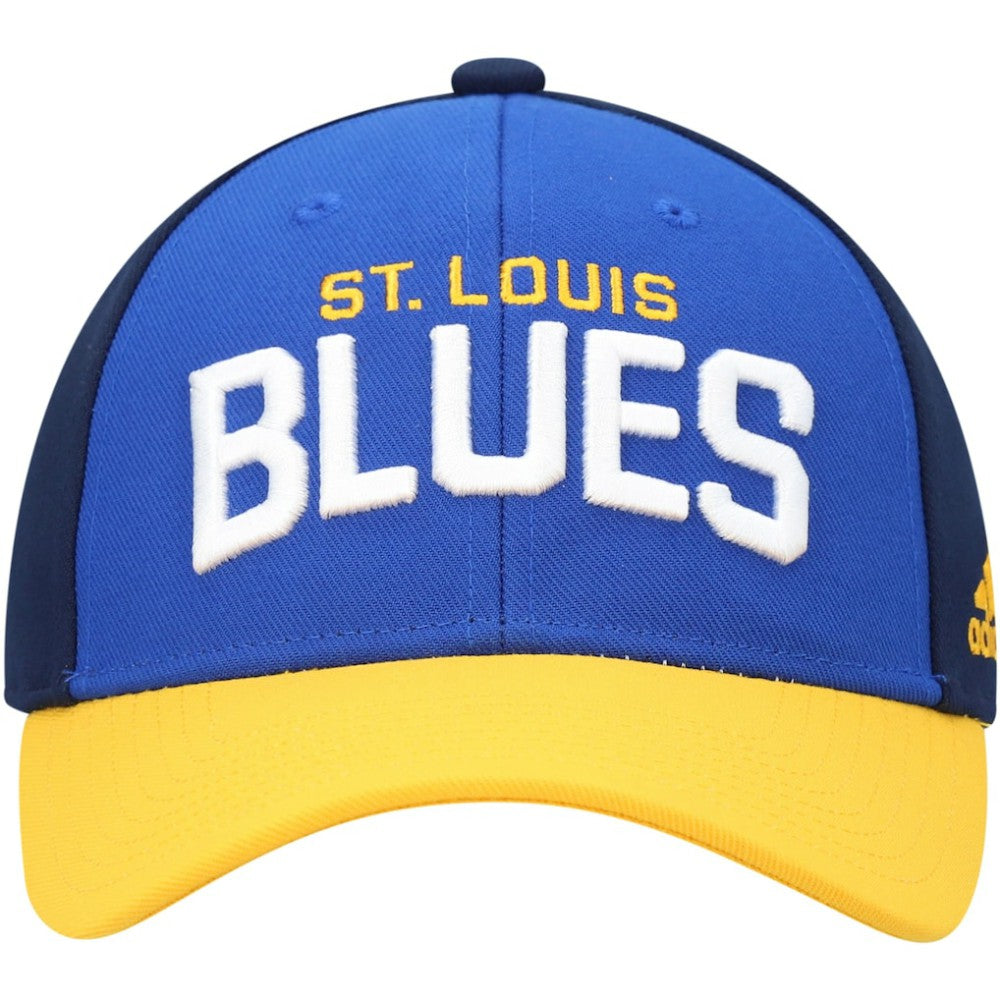 St. Louis Blues adidas Locker Room Adjustable Hat - Blue - NHL
