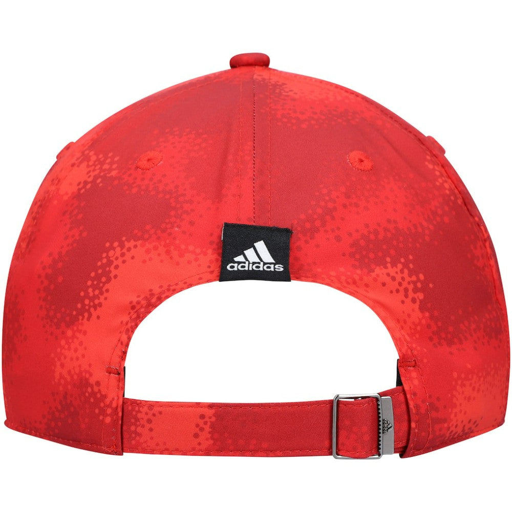 Chicago Blackhawks adidas Women's Camo Slouch Adjustable Hat - Red - NHL