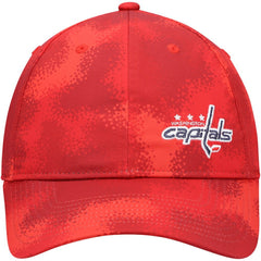 Washington Capitals adidas Women's Camo Slouch Adjustable Hat - Red - NHL