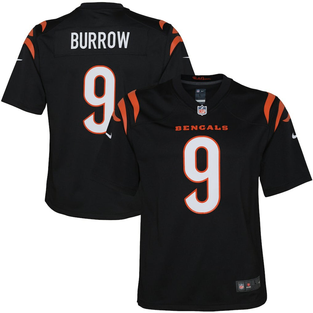 Joe Burrow Cincinnati Bengals Youth Game Jersey Black | Nike for Sale