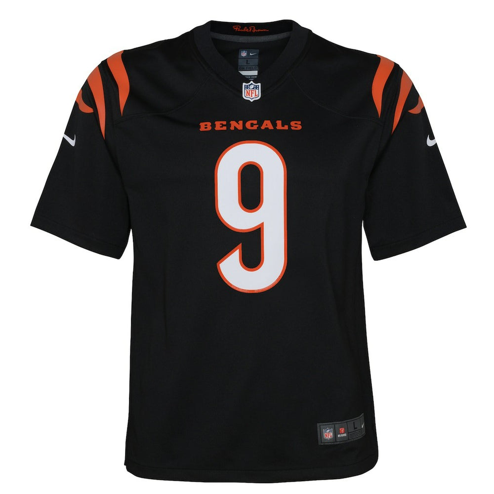 Joe Burrow Cincinnati Bengals Youth Game Jersey Black | Nike for Sale