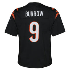 Joe Burrow Cincinnati Bengals Youth Game Jersey Black | Nike for Sale