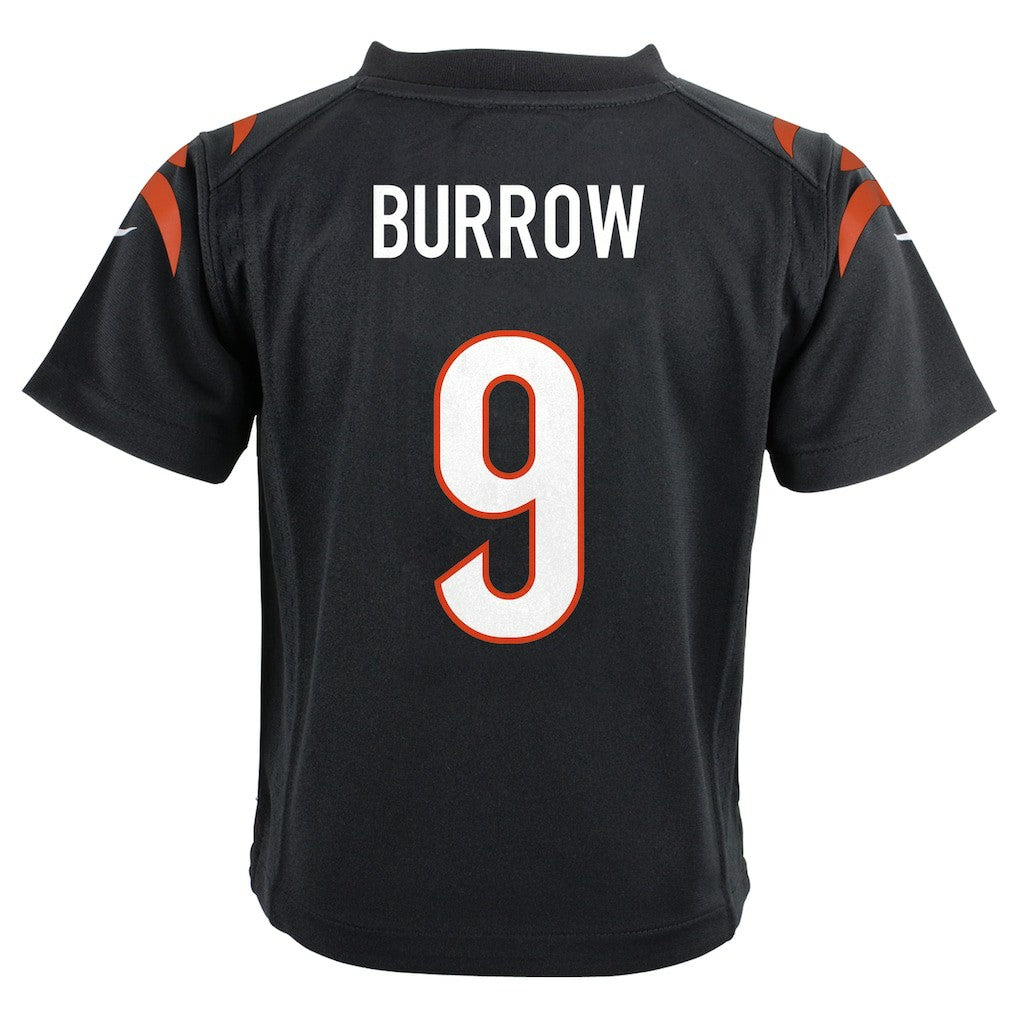 Joe Burrow Cincinnati Bengals Preschool Game Jersey Black | Nike for Sale