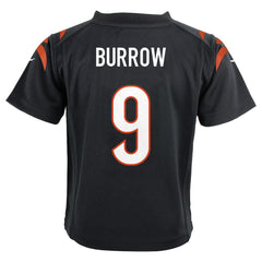 Joe Burrow Cincinnati Bengals Preschool Game Jersey Black | Nike for Sale